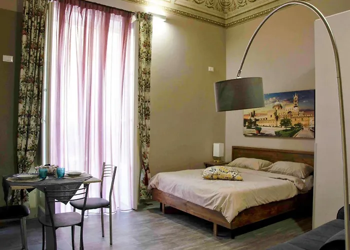 Studio Deluxe med en queensize-seng
